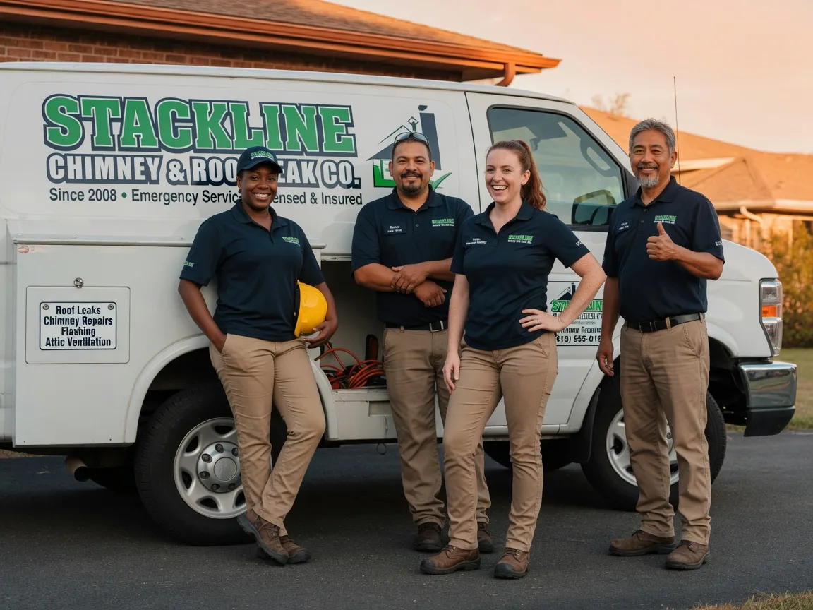Chimney flashing repair company in Seneca, MO
